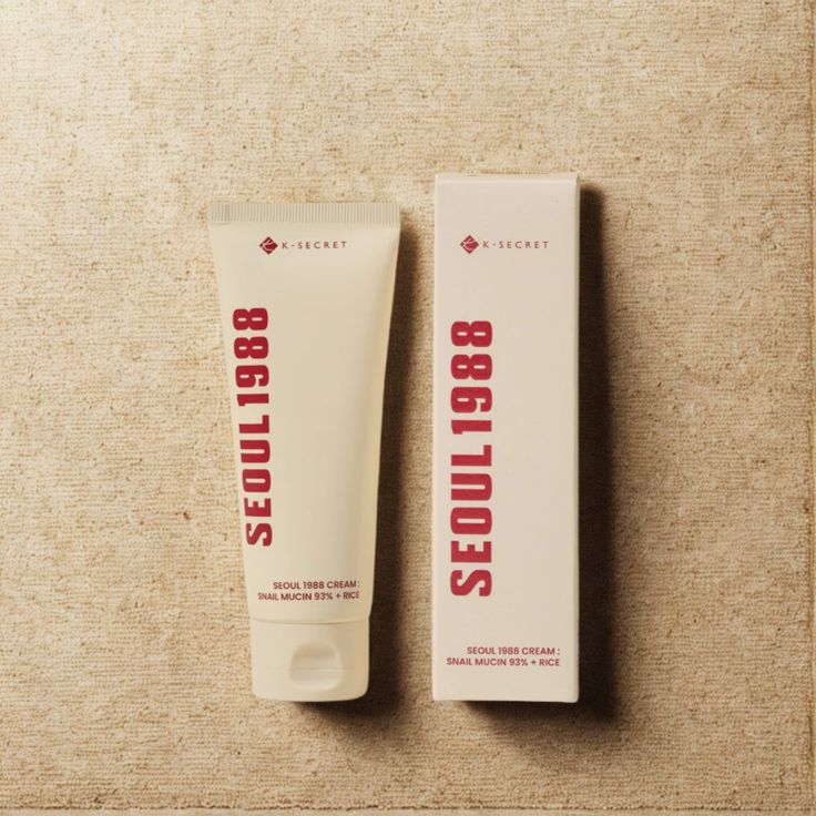 Crème K-Secret Seoul 1988 – Mucine d’Escargot 93 % + Extrait de Riz