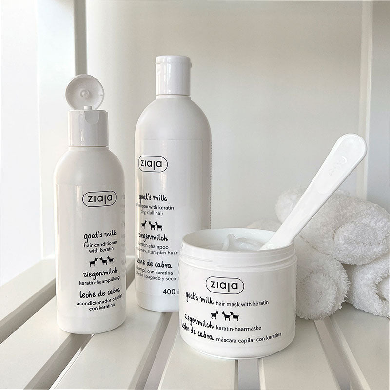 Ziaja Coffret Soin Capillaire Lait de Chèvre