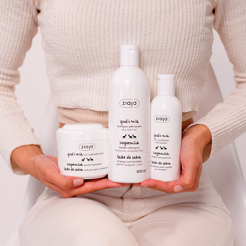 Ziaja Coffret Soin Capillaire Lait de Chèvre